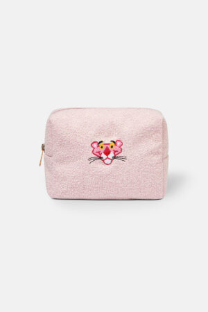 Light Pink Women's Pink Panther Makeup Bag