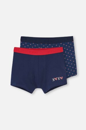 Navy Blue Modal 2-Pack Boxer