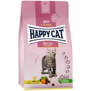 HAPPY CAT Junior Farm Polutry Cat Food - 1.3 kg