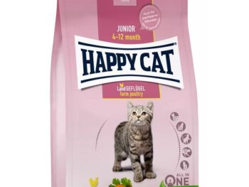 HAPPY CAT Junior Farm Polutry Cat Food - 1.3 kg
