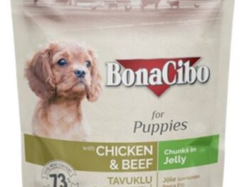 BonaCibo Puppies Chicken & Beef Dog Food - 100g