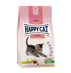 HAPPY CAT kitten Farm Polutry Cat Food - 1.3 kg