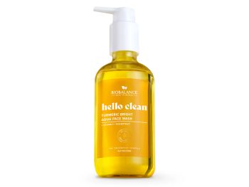 HELLO CLEAN TURMERIC BRIGHT AQUA FACE WASH 250 ML
