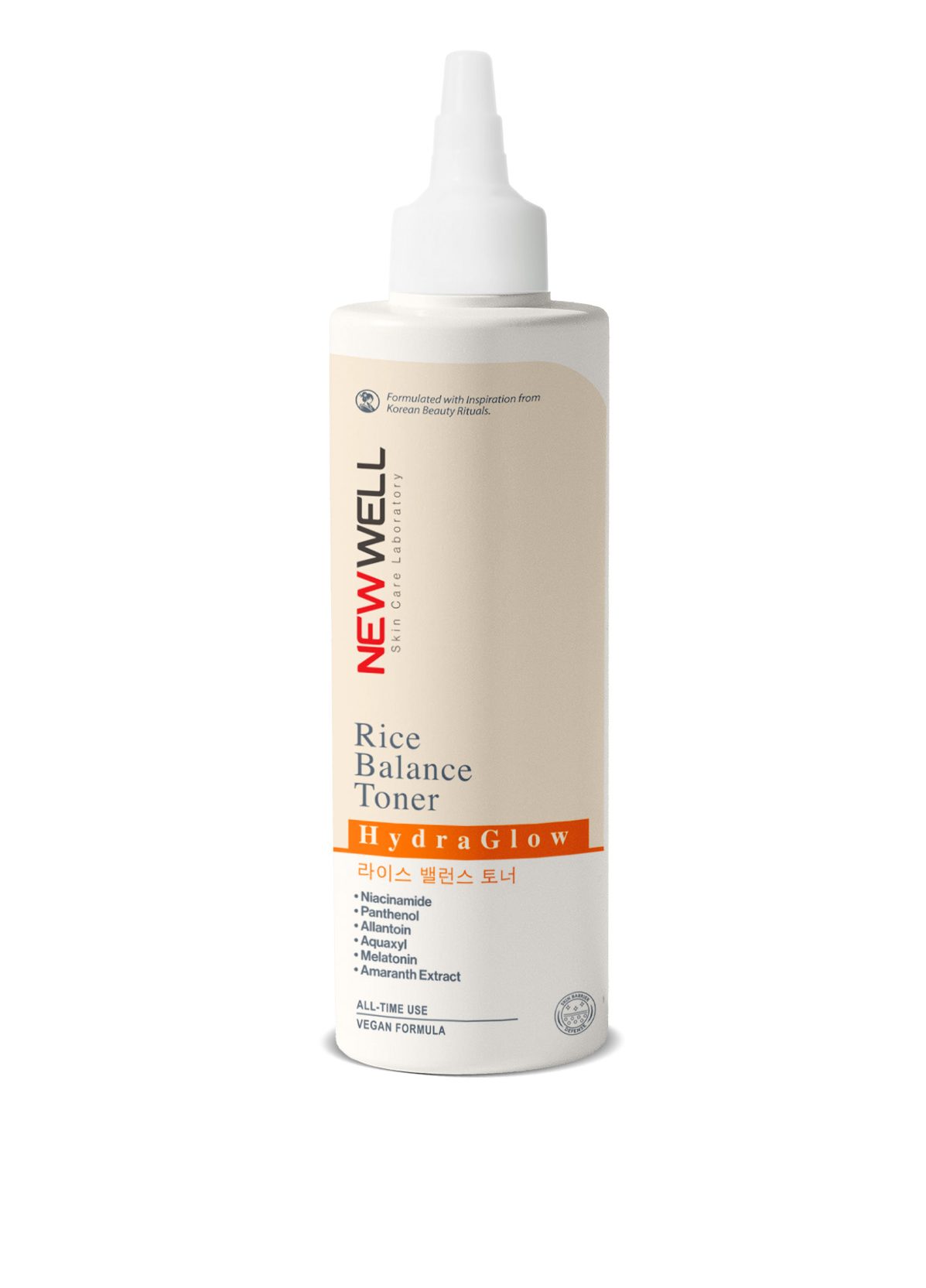 Rice Balance Toner, Moisturizing and Brightening Toner with Rice Extract, 200 ml