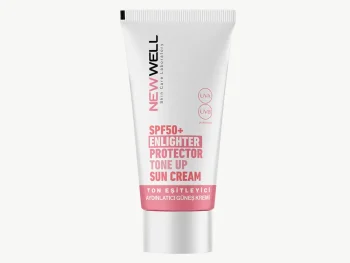 Tone Equalizer High Protection SPF 50+ Brightening Pink Facial Sun Cream 50 ml.